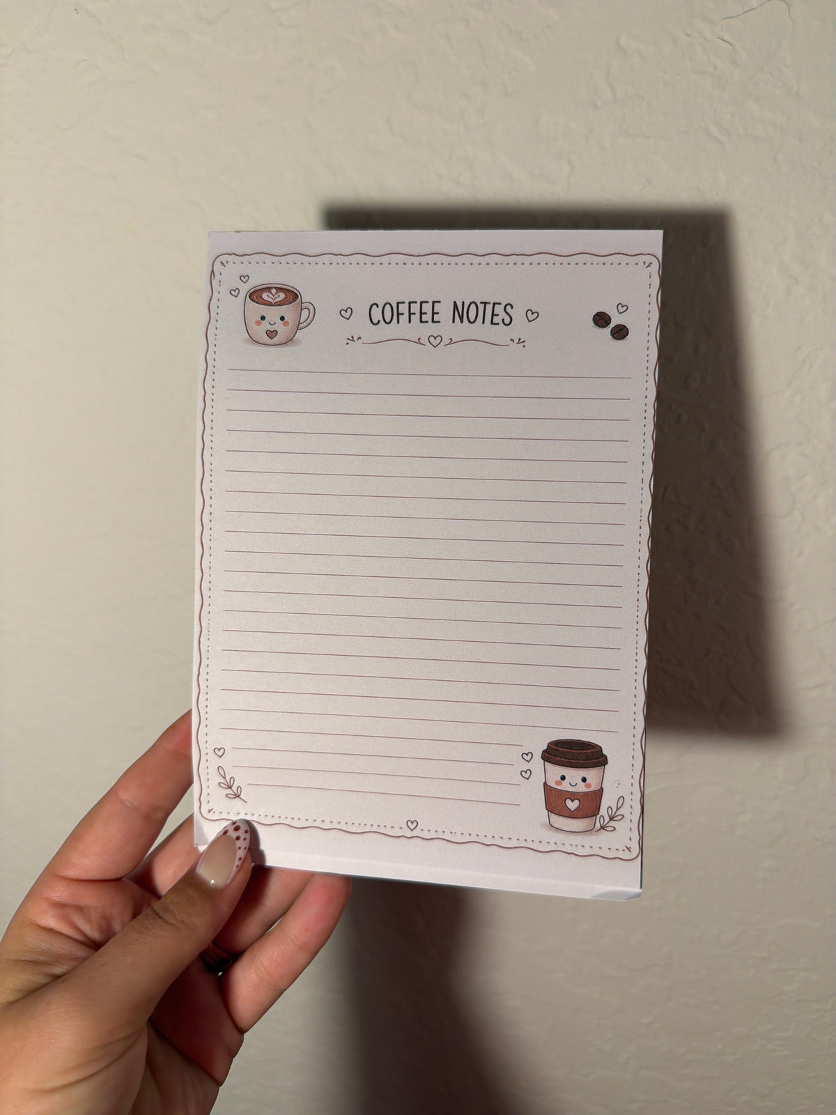 Whole Latte Plans Notepad