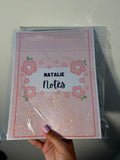 Blush Bloom Custom Notepad